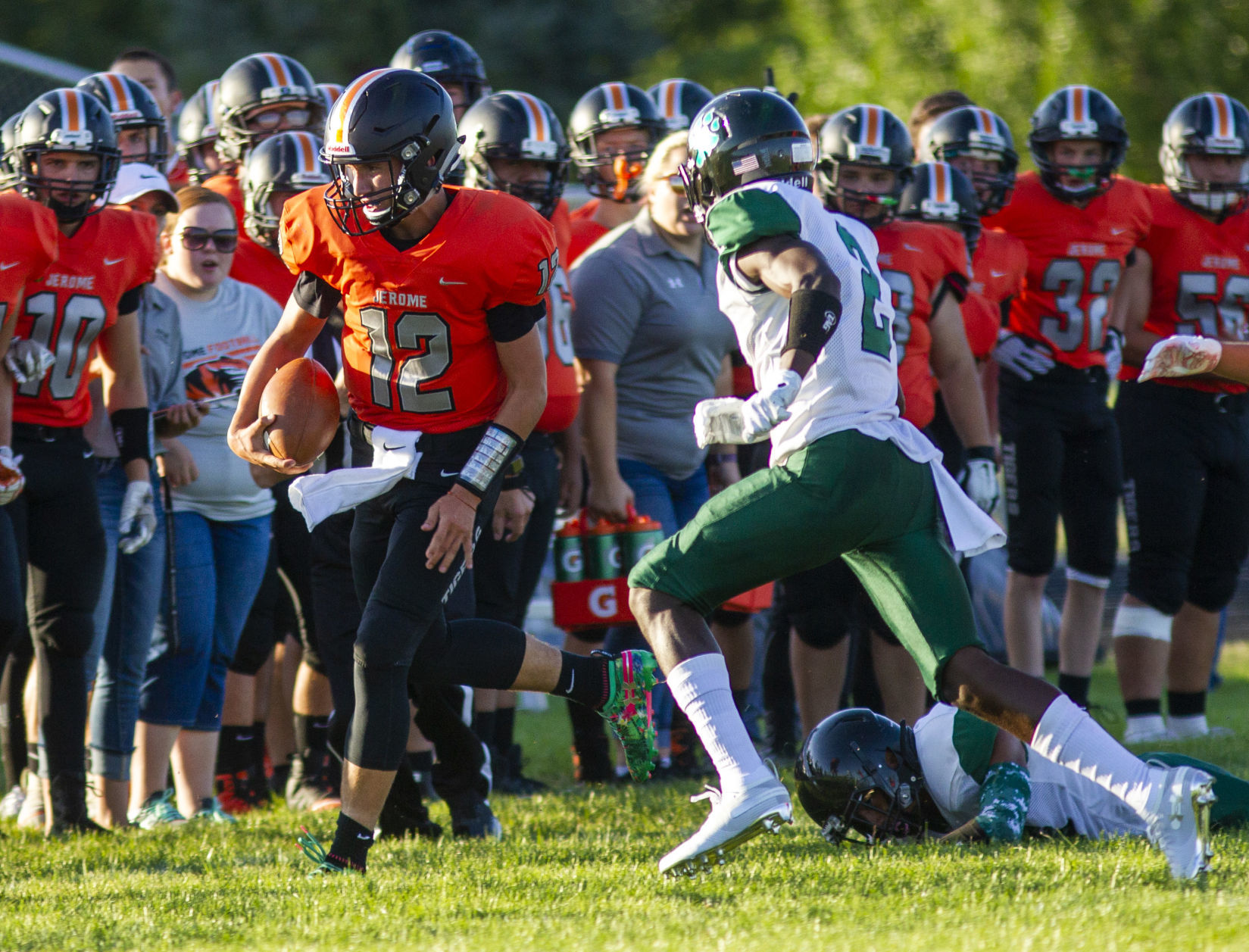 Jerome vs Burley football